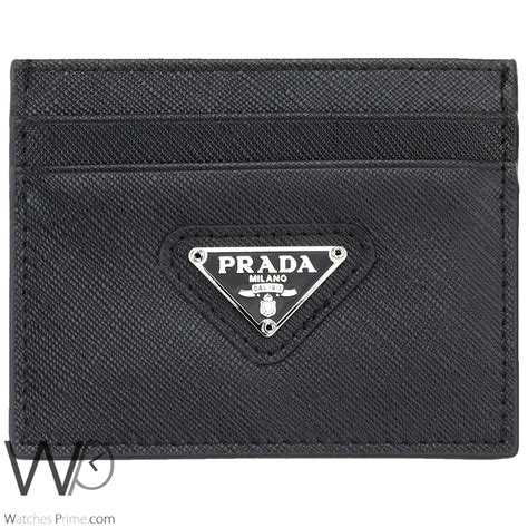 prada fuoco wallet|prada credit card holder.